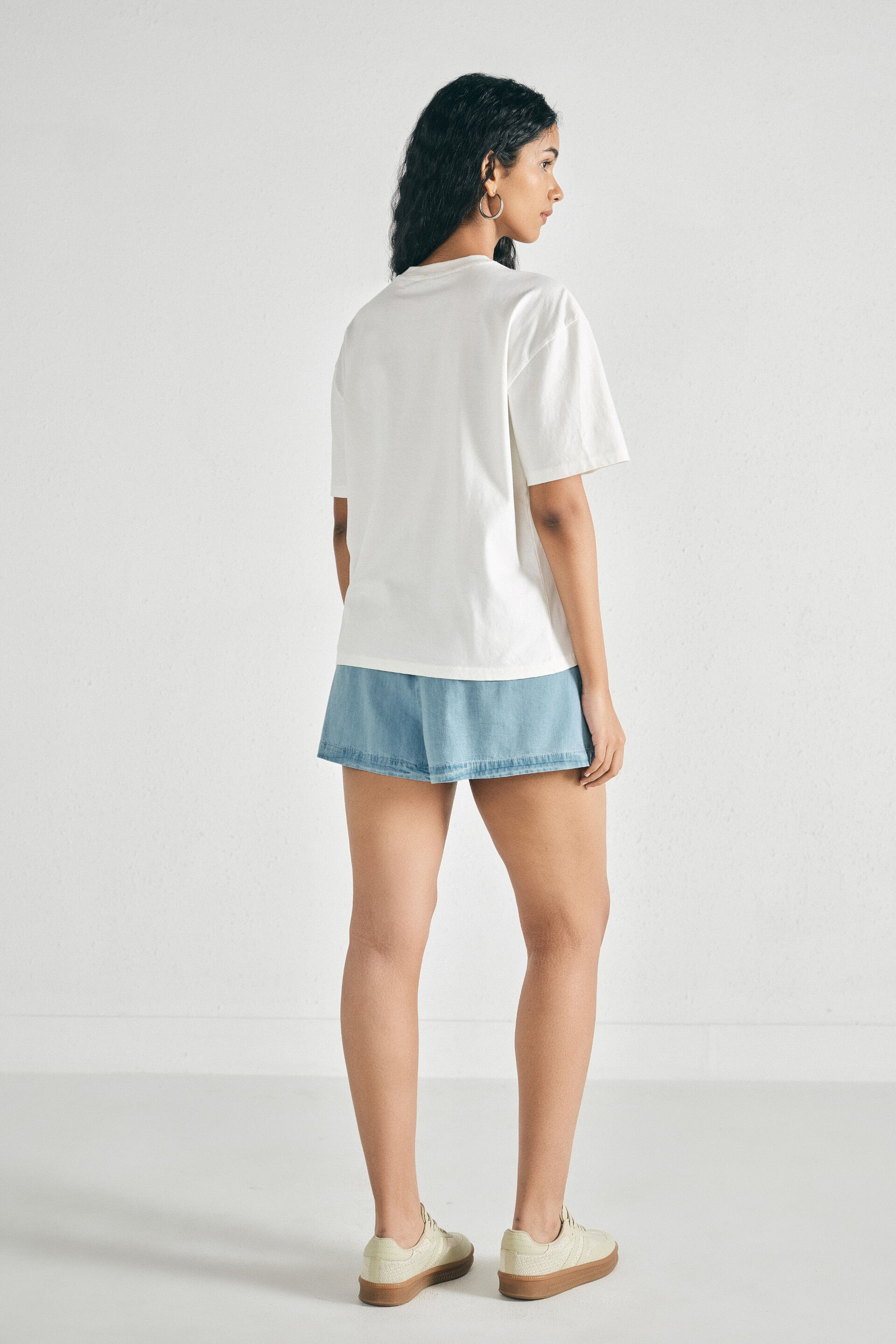 Enchanting Forest Off-White Tee, White, image 5